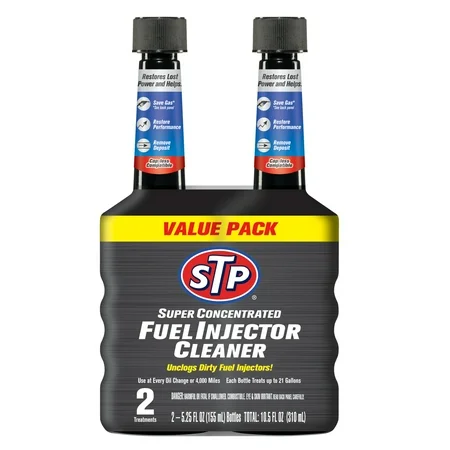 STP Fuel Injector Cleaner Black 5.25fl.oz. 2pk/cs6
