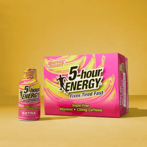 [5HXSB12] 5HR Energy Extra Strawberry Banana 12ct